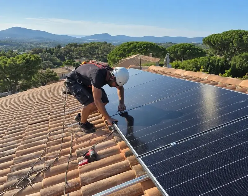 Installateur panneaux solaires Vic-le-Fesq — pose photovoltaïque sur toiture