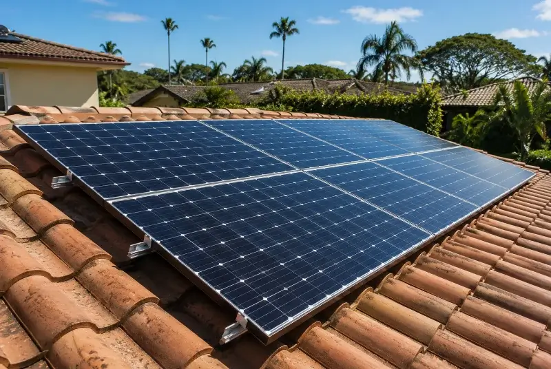 Installation de panneaux solaires à Vic-le-Fesq