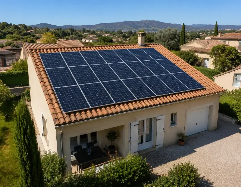 Prime à l'autoconsommation panneaux solaires Vic-le-Fesq — aide financière de l'État